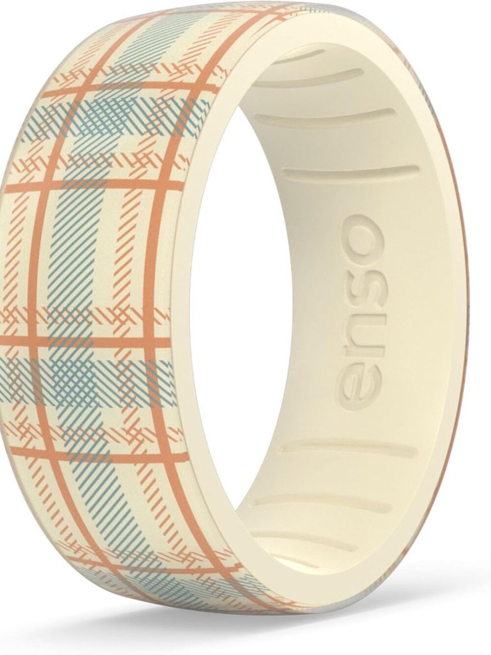 Floral Printed Silicone Ring - Ultra Comfortable, Flexible Design for Everyday